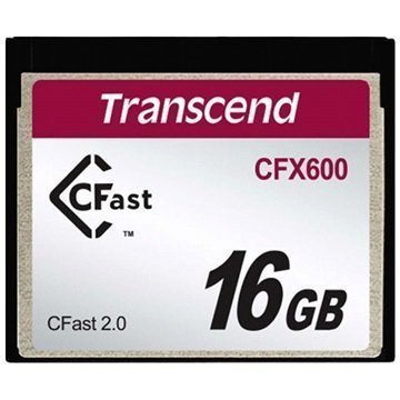 Transcend CFX600 CFast Muistikortilla 16GB