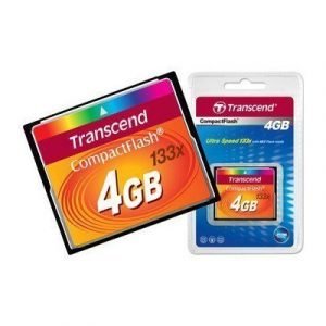 Transcend Flash-muistikortti Compactflash 4gb