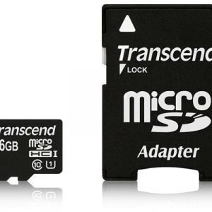 Transcend Flash-muistikortti Microsdhc 16gb