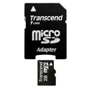 Transcend Flash-muistikortti Microsdhc 2gb