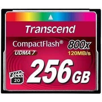 Transcend TS256GCF800 800X Compact Flash Muistikortti 256Gt