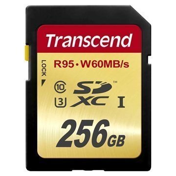 Transcend TS256GSDU3 Ultimate SDXC Muistikortti 256Gt