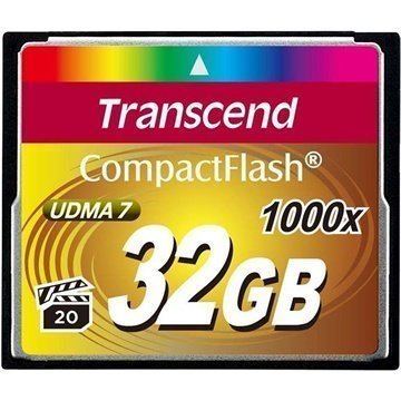 Transcend TS32GCF1000 1000X Compact Flash Muistikortti 32Gt