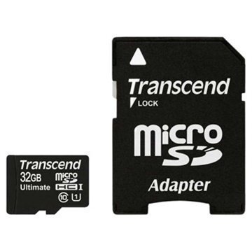 Transcend TS32GUSDHC10U1 Ultimate 600x MicroSDHC Muistikortti 32Gt