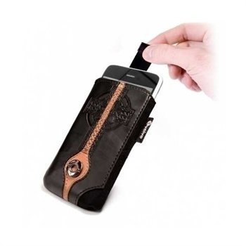 Tuff-Luv Apocalypse Leather Case Size C Black / Brown