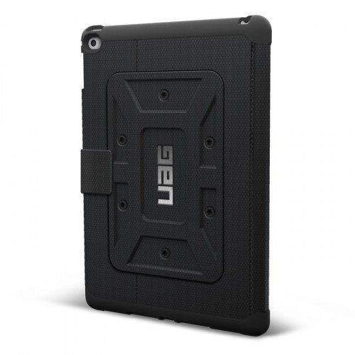 UAG Urban Armor Gear Rogue Folio kestävä suojakotelo iPad Air Musta