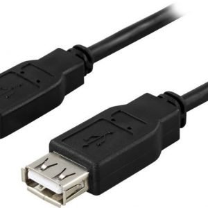 USB 2.0 kaapeli A-A uros-naaras 2m