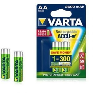 Varta Accu Ready-to-use Rechargeable Battery Ni-mh 2 Pcs Aa/lr6 1