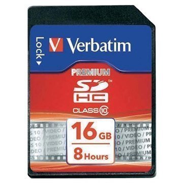 Verbatim 43962 SDHC Memory Card 16GB