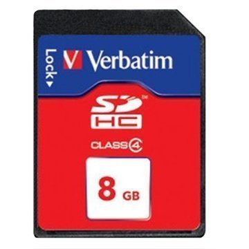 Verbatim 44018 SDHC Muistikortti 8Gt