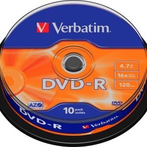 Verbatim DVD-R 10-pack (CakeBox)