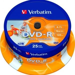 Verbatim DVD-R 25-pack (CakeBox)