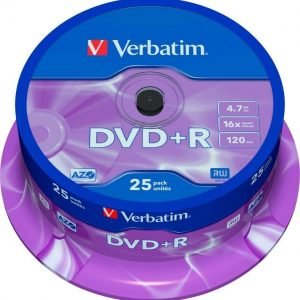 Verbatim DVD+R 25-pack (CakeBox)