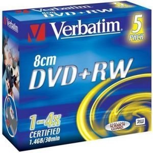 Verbatim Dvd+rw (8cm) X 5