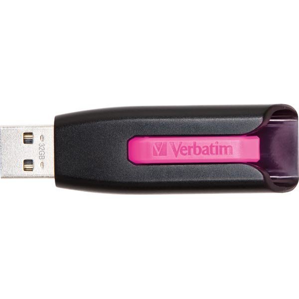 Verbatim SuperSpeed USB 3.0 Store'N'Go V3 32 GB musta/vaal.pun