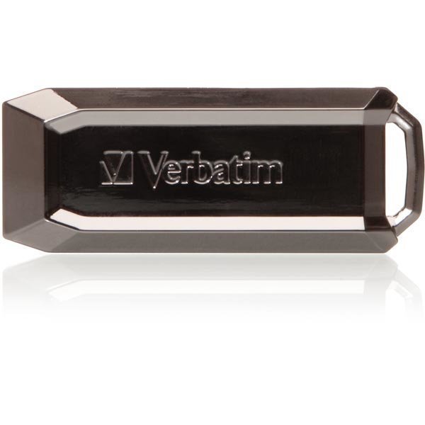 Verbatim USB 2.0 muisti Store'N'Go Executive 8GB metallinen mu/hop