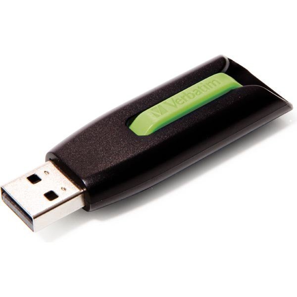 Verbatim USB 3.0 muisti Store'N'Go V3 16GB musta/vihreä