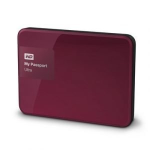 Wd My Passport Ultra Wdbwwm5000aby 0.5tb Punainen