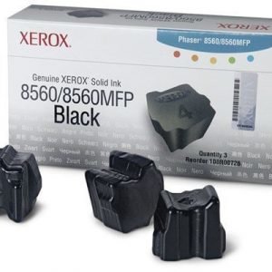 Xerox Colorstix 3x Musta Phaser 8560