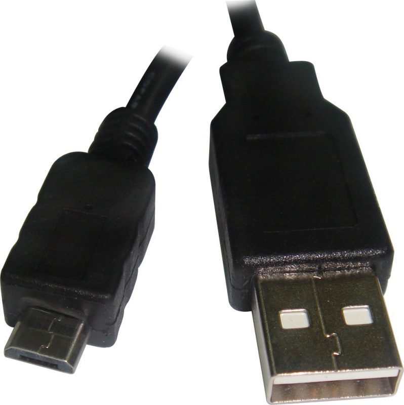 ZAP USB 2.0 Cable Micro-B 2m Black