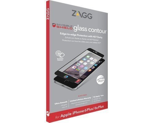 Zagg Invisibleshield Glass Contour Black Iphone 6/6s Plus