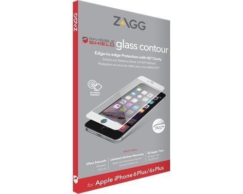 Zagg Invisibleshield Glass Contour White Iphone 6/6s Plus