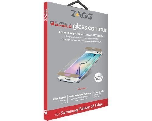 Zagg Invisibleshield Glass Curved Screen Coverage Samsung Galaxy S6 Edge