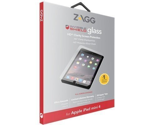 Zagg Invisibleshield Glass Screen Coverage Ipad Mini 4