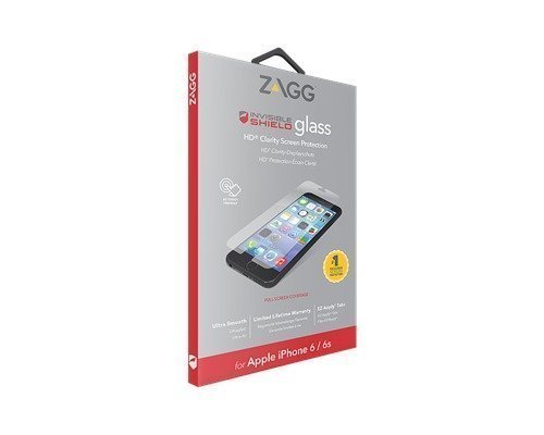 Zagg Invisibleshield Glass Screen Coverage Iphone 6/6s