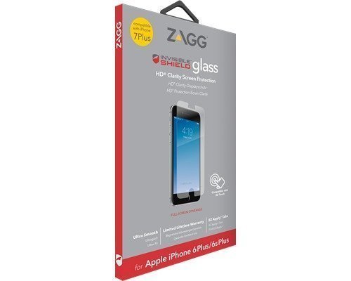 Zagg Invisibleshield Glass Screen Coverage Iphone 7 Plus Iphone 6 Plus/6s Plus