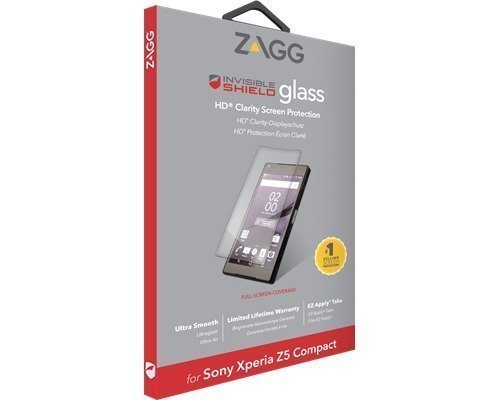 Zagg Invisibleshield Glass Screen Coverage Sony Xperia Z5 Compact