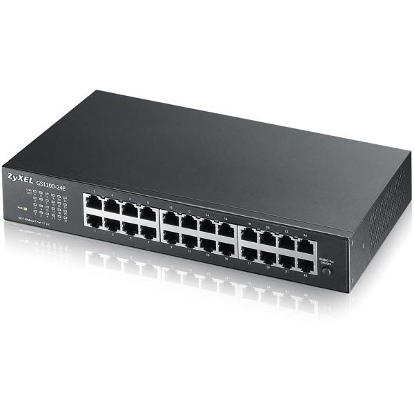 ZyXEL GS1100-16 16-port Gigabit Switch Unmanaged Fanless