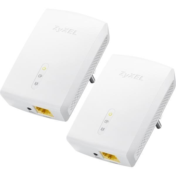 ZyXEL PLA5405 1200Mbps MIMO Powerline Gigabit Ethernet Adapt Twin Pack