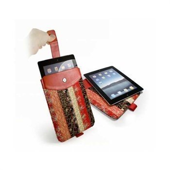 iPad 2 iPad 3 iPad 4 Tuff-Luv Marrakesh Case Red