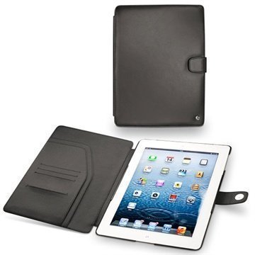 iPad 3 iPad 4 Noreve Tradition Leather Case Black