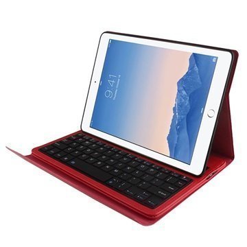 iPad Air 2 Bluetooth Näppäimistö & Kotelo Punainen