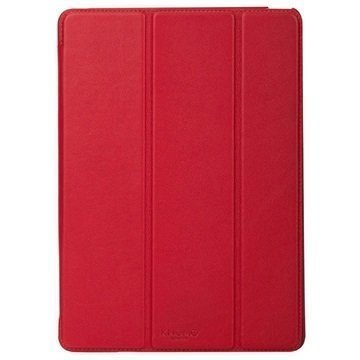 iPad Air 2 Knomo Folio Nahkakotelo Scarlet