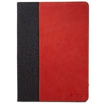 iPad Air 2 Maroo Woodland Folio Case Punainen