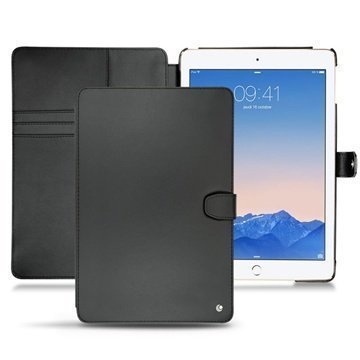 iPad Air 2 Noreve Tradition B Leather Case PerpÃ©tuelle Musta
