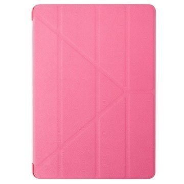 iPad Air 2 Ozaki O!Coat Slim-Y Versatile 360Â° Smart Vaaleanpunainen
