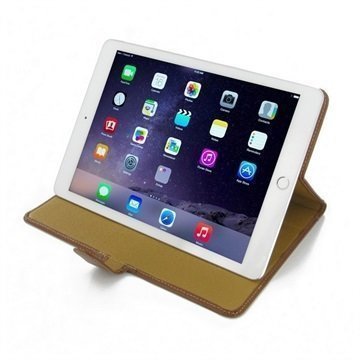 iPad Air 2 PDair Leather Case Ruskea