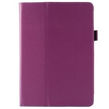 iPad Air 2 Smart Folio Nahkainen Suojakotelo Violetti