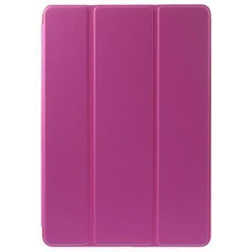 iPad Air 2 Tri-Fold Nahkakotelo Kuuma Pinkki