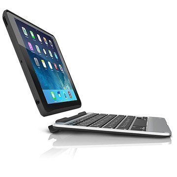 iPad Air 2 Zagg Slim Book Bluetooth Näppäimistö / Irrotettava Kotelo Musta