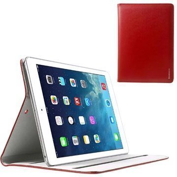 iPad Air Doormoon Smart Leather Case Red