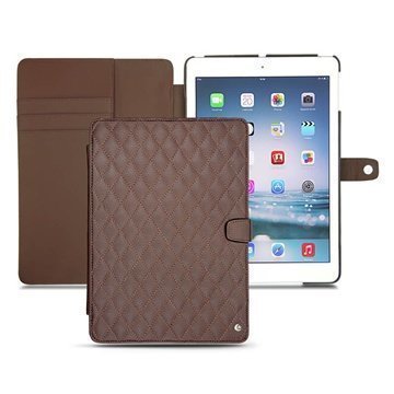 iPad Air Noreve Tradition B Flip Leather Case Chestnut