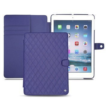 iPad Air Noreve Tradition B Flip Leather Case Cobalt