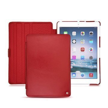 iPad Air Noreve Tradition Flip Leather Case Red