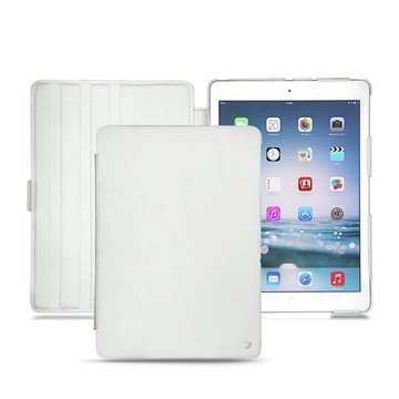 iPad Air Noreve Tradition Flip Leather Case White