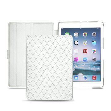 iPad Air Noreve Tradition Läpällinen Nahkakotelo Ambition Couture Valkoinen